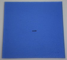 1414.30 TRANSPARENT LIGHT SKY BLUE 5" x 5" BULLSEYE 3mm THICK GLASS 90 COE