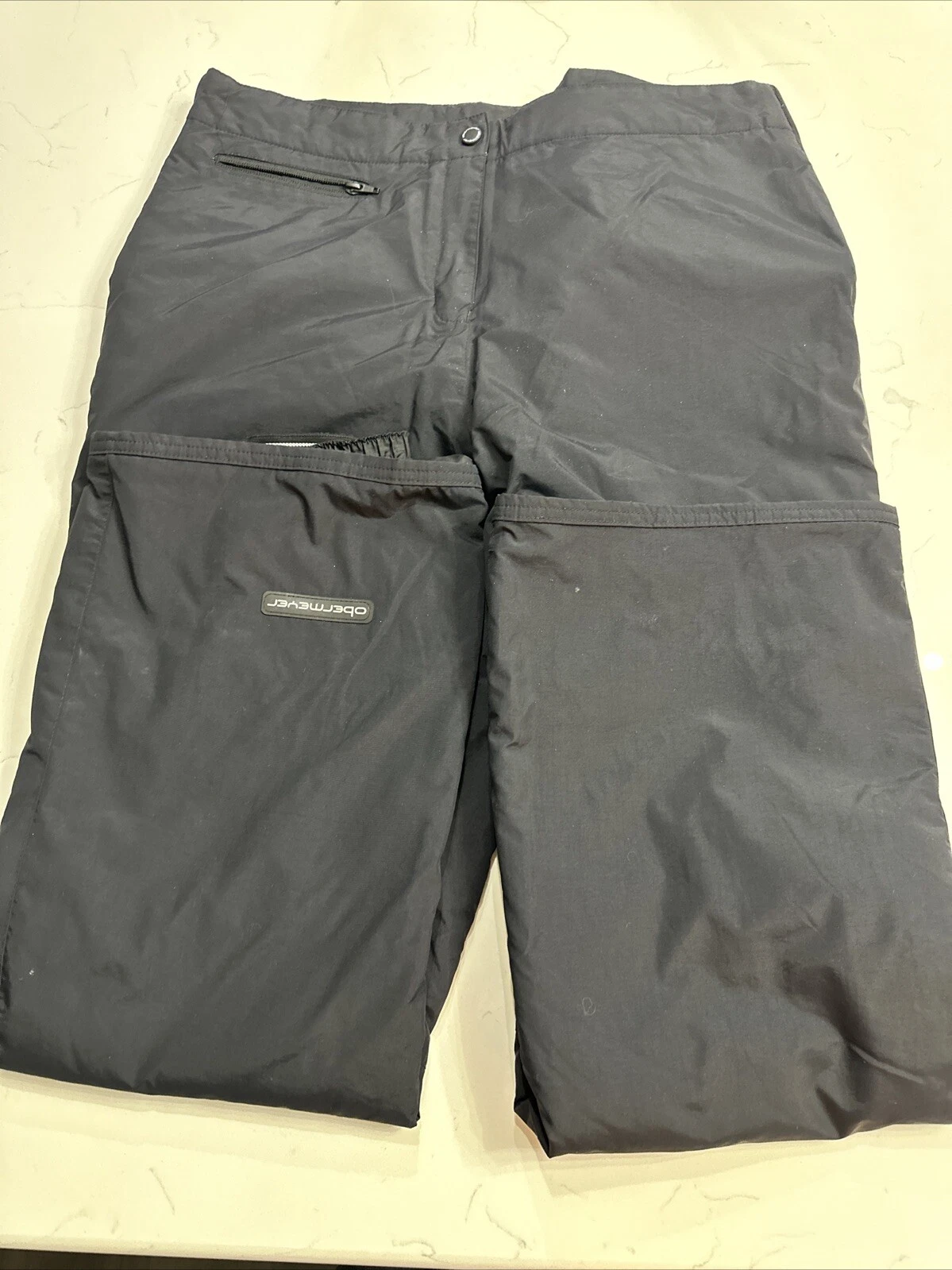 Obermeyer Snowboard Pants Women 16 Black Ski Outdoor Snow Winter