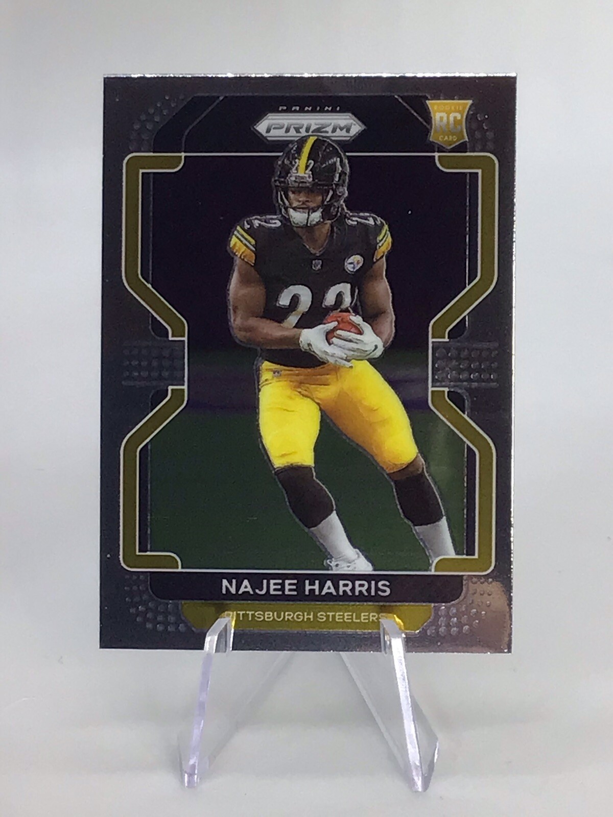 2021 Panini Prizm Najee Harris 343 RC Base Rookie Card Pittsburgh Steelers🔥