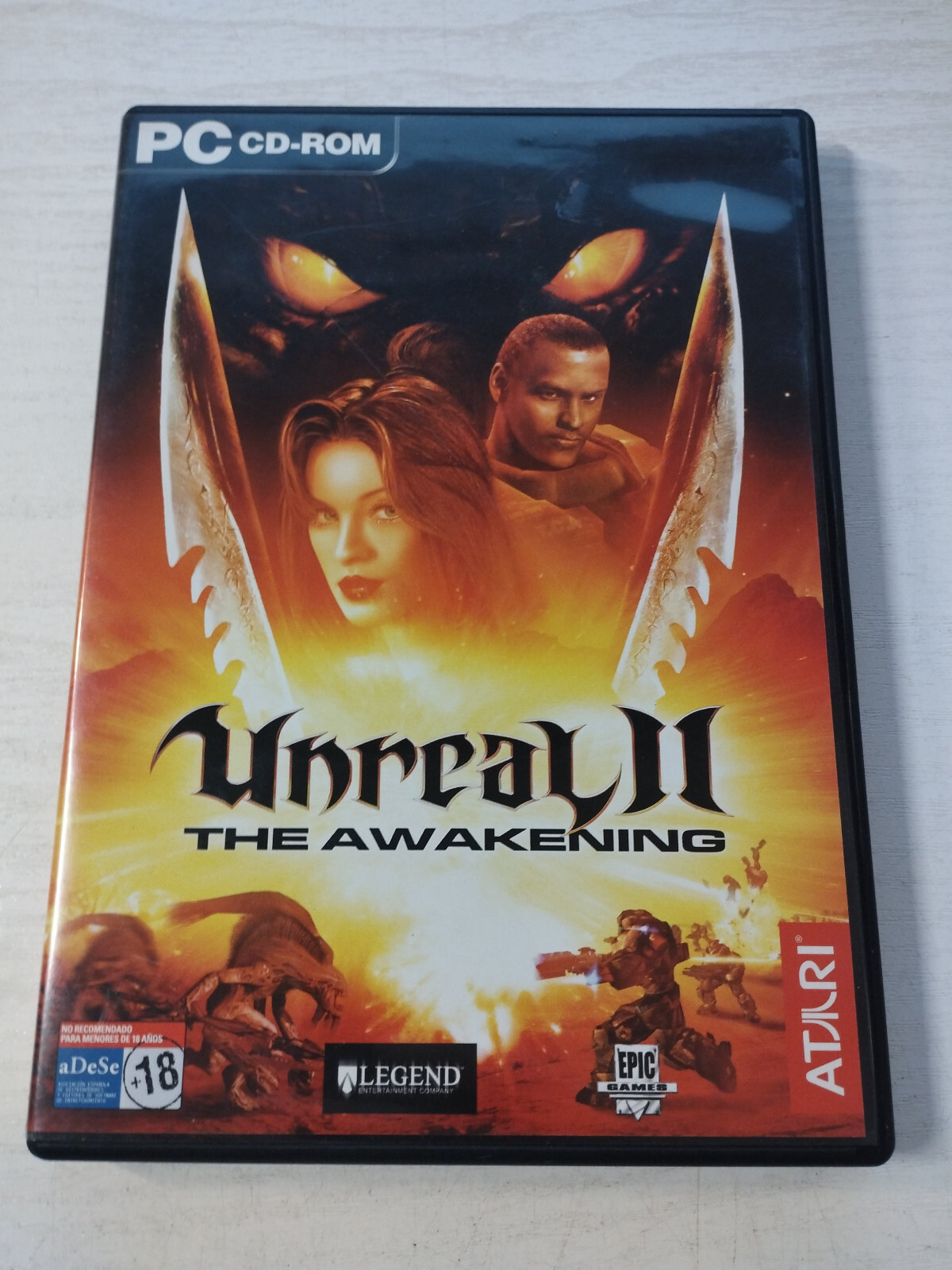 Unreal II The Awakening ATARI - Juego PC CD-Rom Edition Spain Voices English Am