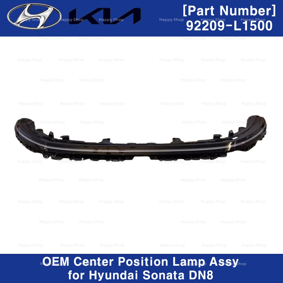 Conjunto de lámpara de posición central genuina 92209L1500 barra de luz para Hyundai Sonata DN8 Foto 2 de 3
