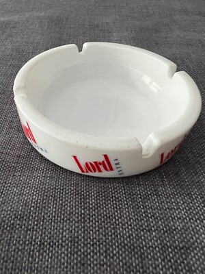 Aschenbecher Lord Extra weiß unbenutzt