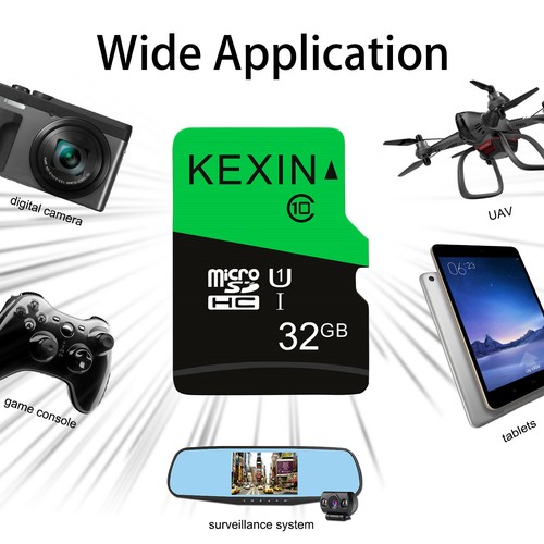 Kexin Ultra Micro SD Card 3 Pack 32GB Micro SD Card Ultra SDHC Class 10 TF Cards - Picture 8 of 13