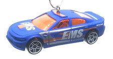 Christmas Ornament for 2015 Dodge Charger SRT Rescue Vehicle Blue Orange White