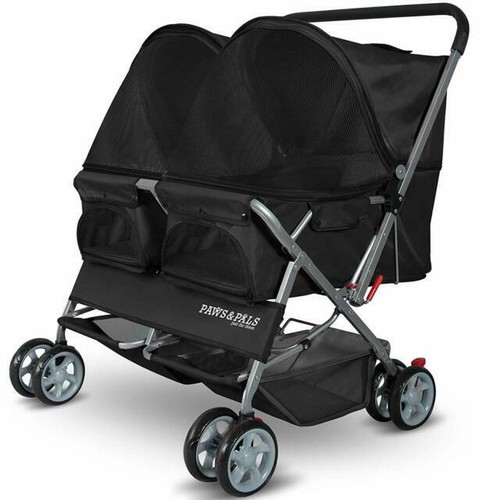 twin pet stroller