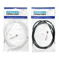 Oxford Sturmey Archer 3 Speed Trigger Gear Inner Wire & Outer Cable Black/White