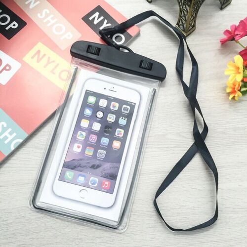 2 Pack Universal Waterproof Cell Phone Pouch Dry Bag Cover For Phone - Picture 1 of 5