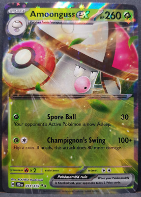 Amoonguss ex 011/159 Journey Together Pokémon Pokemon Card English Near Mint