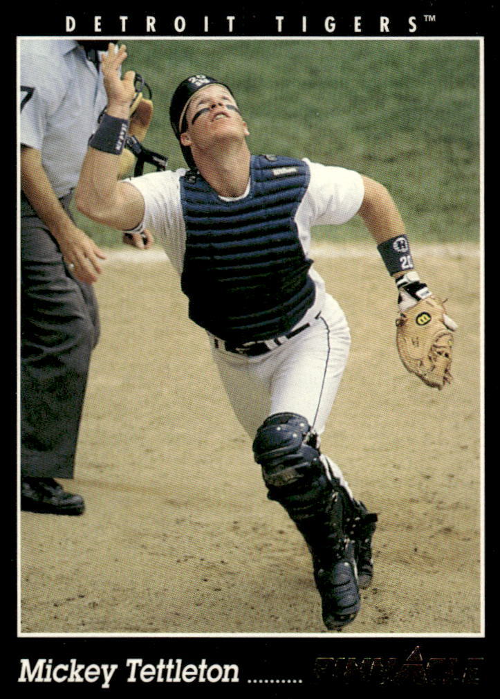 1993 Pinnacle #52 Mickey Tettleton