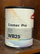 Cromax Pro WB25 Mixing Color Blue H/S Car Paint 1 Liter NEW ~