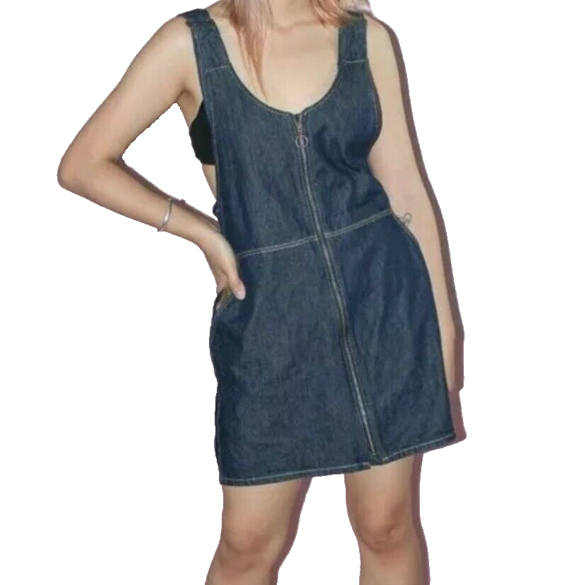 knee length dresses for ladies Light Wash Denim Sweetheart Sleeveless Mini Dress