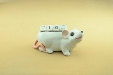 2020 YEAR OF THE RAT CHINESE ZODIAC CALENDAR/HORSE CALENDAR FIGURINE*Mint*