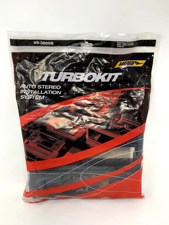 Kit de bisel de montaje de tablero de radio estéreo para automóvil GM Truck azul Foto 2 de 4