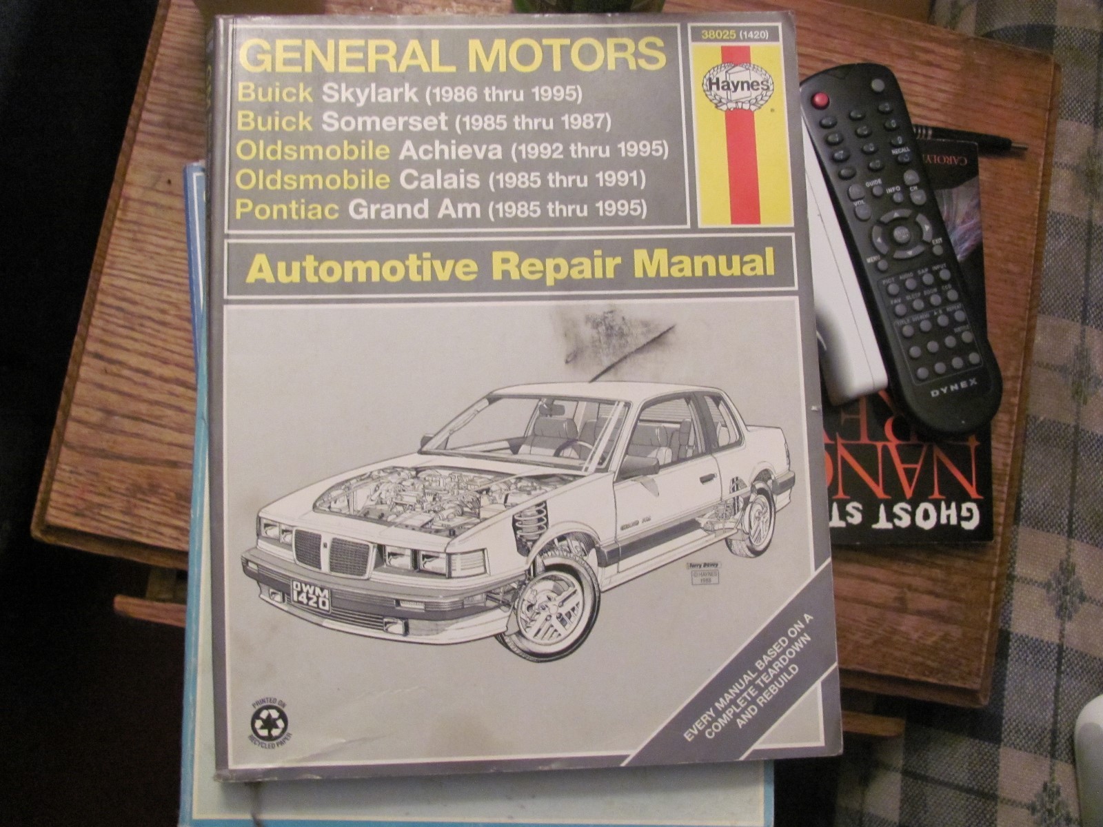 Haynes Automotive Repair Manual: Haynes GM N-Cars Owners Workshop Manual  1985 No. 1420 by Haynes Publications Staff (1988, Paperback) | eBay