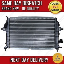 VAUXHALL ZAFIRA B RADIATOR 2004 ON MANUAL TRANSMISSION BRAND NEW