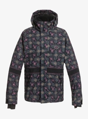 QUIKSILVER Men's LIVE WIRE Snow Jacket - KZM6 - Size XLarge - NWT  LAST ONE LEFT