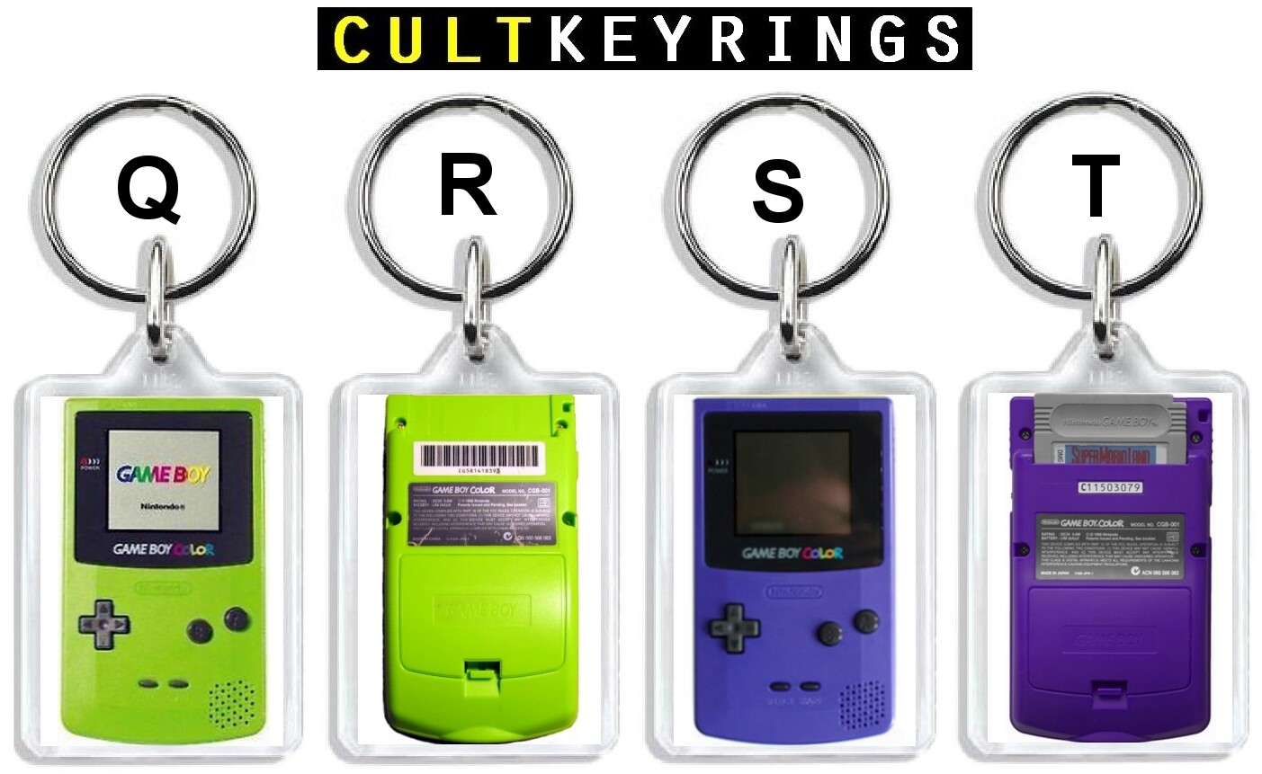 Gameboy keyring / fridge Original 1989 Nintendo Retro Colour