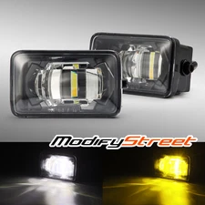Fit 15-20 Ford F150/17-22 Super Duty DoubleTap Dual Color LED Fog Lights Pair