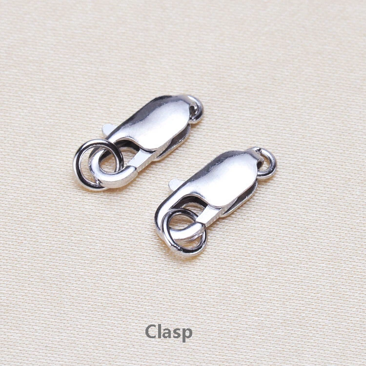 Collar de mujer con cuentas de jade amarillo monedas redondas bendición suerte fortuna 18KWGP broche Foto 4 de 4