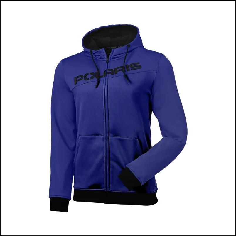 Polaris Men's Tech Full-Zip Hoodie Blue 2864531 | eBay