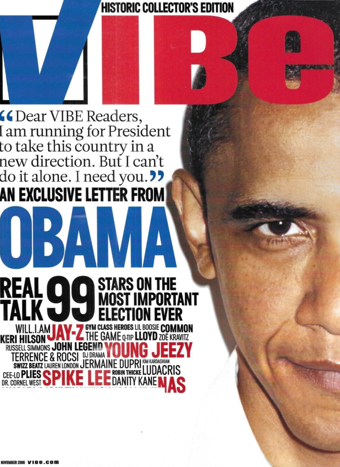 Vibe Magazine Barack Obama Historic Collector's Edition Solange Derrick Rose