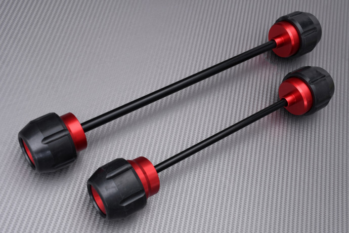 Fourche rouge évite les rayures avec protection d'oscillation Forza 750