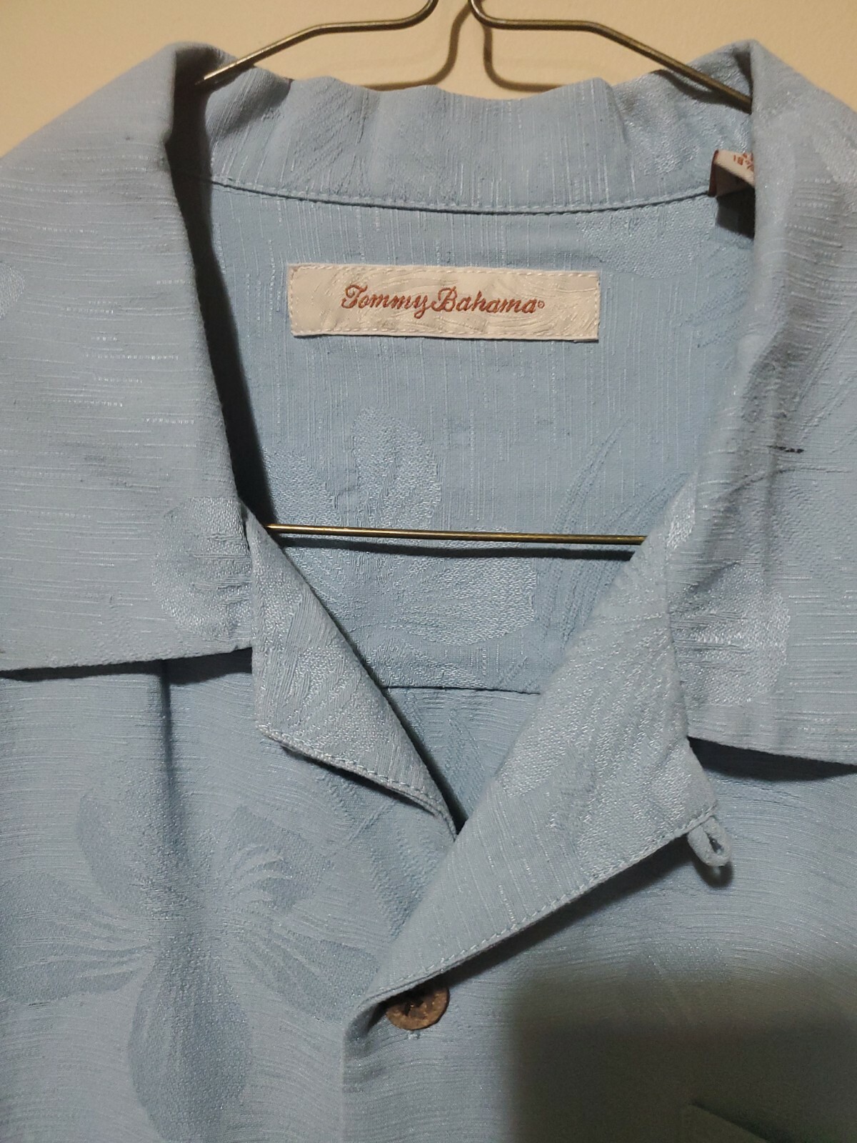 Tommy Bahama Swordfish Logo Design Mens Large Button… Gem