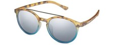 Suncloud Belmont Matte Tortoise Havana Blue Fade Polarized Silver Mirror New
