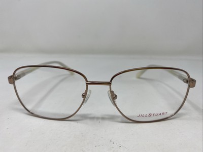 Jill Stuart JS385-3 56-16-135 Rose Gold Metal Full Rim Eyeglasses Frame ZK76