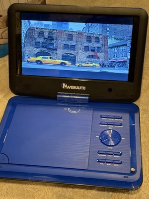 Naviskauto 9” Portable DVD Player Swivel Screen Multi Use Works