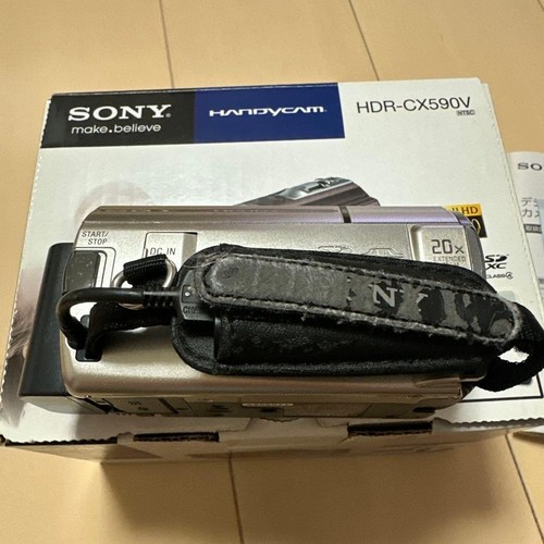 Sony HDR-CX590V usata perfettamente funzionante con scatola e accessori dal GIAPPONE - Foto 3 di 4