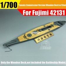 1/700 Imperial Japanese Battleship Yamato Wooden Deck Chain for Fujimi 42131