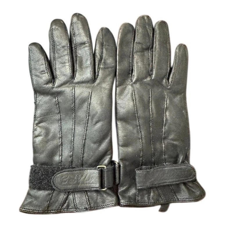 Altare Leather Fleece Lined Gloves with Adjustable Wrist Strap Size 7.5 AL7428