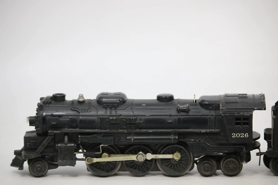 Lionel 2026 Diecast Steam Engine O27 w/ Tender Vintage 1:48 Scale Used Tested - Image 2 of 4