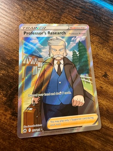 Professor's Research (Full Art) 150/159 Crown Zenith Holo