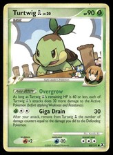 Turtwig GL 85/111 Common Rising Rivals Pokemon Damaged