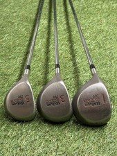 *Wilson Snead HT Wood Set 1, 3 & 5 Steel Shafts/ Left Handed/ New Grip*