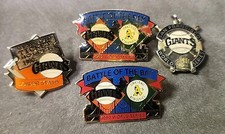 Battle of the Bay Giants Athletics 1989 World Series Pin Lot 1990 Season Tickets