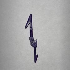 Battle Beasts Frenzied Flamingo #73 Spear  original 1988 purple weapon