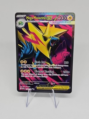 Pokemon TCG Mega Evolution Mega Manectric ex #158/132 Ultra Rare NM