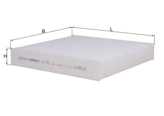 Knecht LA 923 Filter, Innenraumluft For Alpine Dacia Lada Mitsubishi Nissan Rena-image