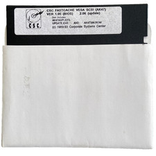 Computer Software CSC FastCache VESA SCSI Driver Disk Ver 1.05 2.06 5-1/4  VTG