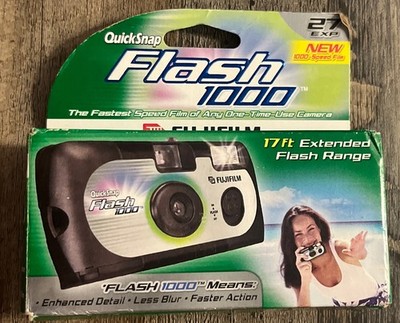 Fujifilm quick snap flash 1000 camera 2009