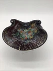 Vintage Murano Style Tutti Frutti Italian Art Glass Bowl/ 8x8.5in/3lbs