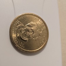 Andrew Jackson Presidential Dollar Coin - 7th US President 1829-1837 - 2007 P