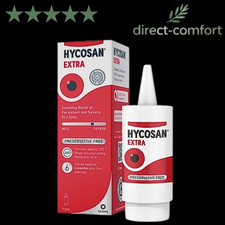 Image of Hycosan Extra Lubricating eye drops Preservative Free 7.5ml Long Expiry