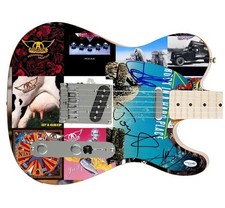 Aerosmith Autographed "Chronicles of Rock" Custom 1/1 Fender Tele Graphics Guita