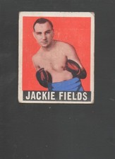 1948 Leaf Boxing Card #18 Jackie Fields Vg Card
