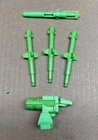 GI Joe Hammerhead Launcher Cannon + 3 Missiles + 1 Torpedo Part Lot Hasbro 1990