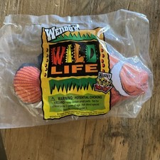 Vintage Wendy’s Wild Life 1999 Original Sealed In Bag